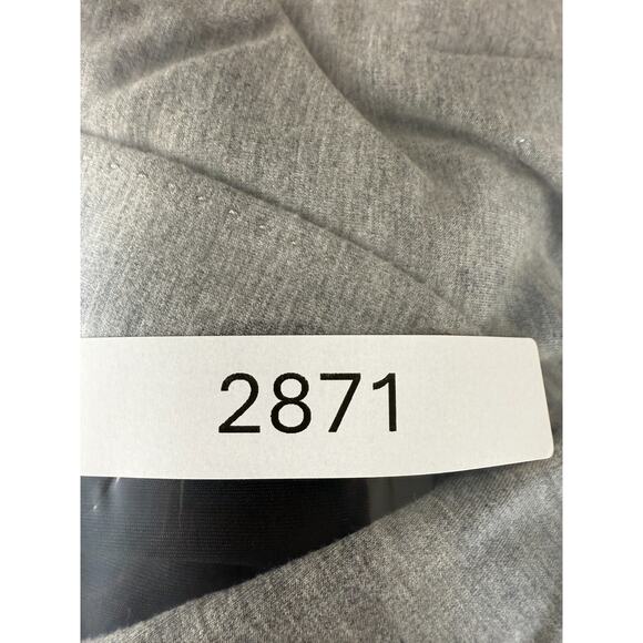 Yessica Size 8 Stretch Career Single Button Blazer Jacket Gray Notched Lined - Picture 9 of 9